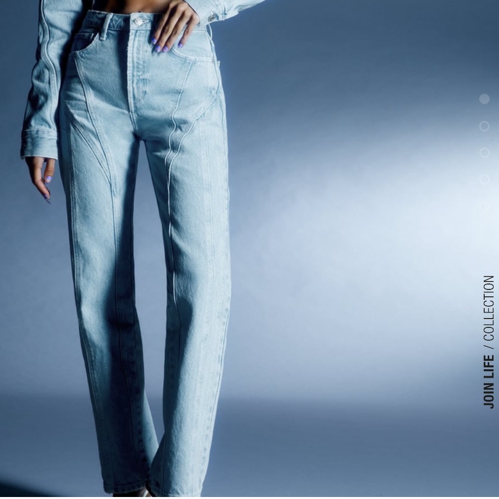 ZARA STRAIGHT LEG SIZE 25 jeans SOLD OUT ONLINE
